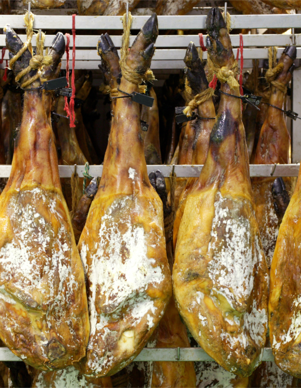 Secadero de jamones ibéricos de bellota de Extremadura de Riqueza Natural